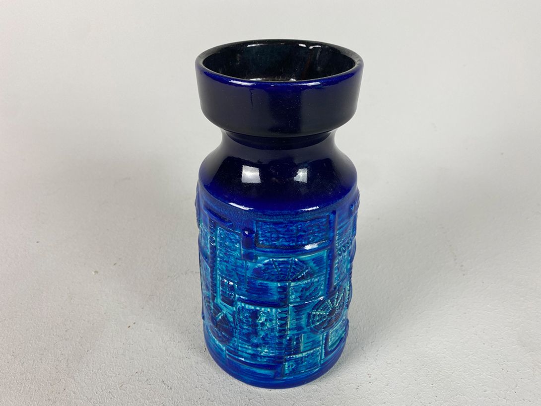 Foto Blue Ceramic Vase h20 C5