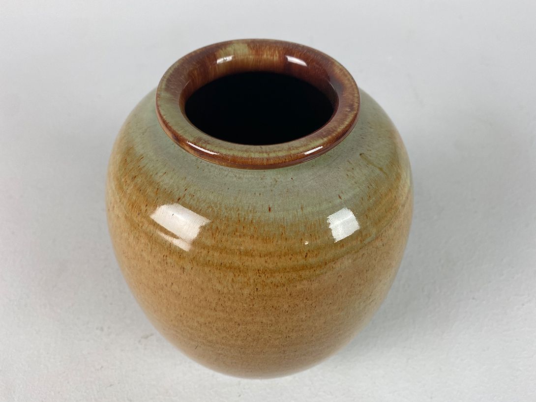 Foto Beige Ceramic Vase h21 D4