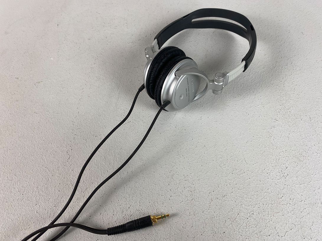 Foto Silver Sony Earphones