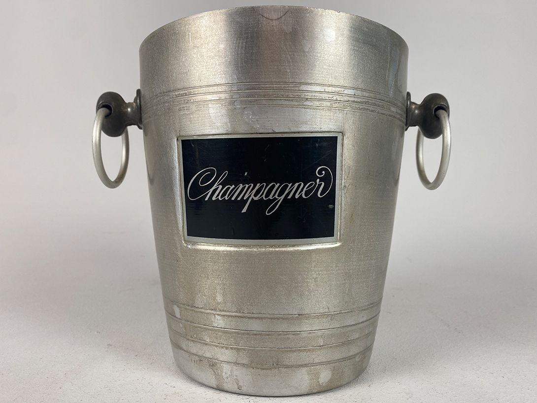 Foto Metal Champagne Cooler Bucket