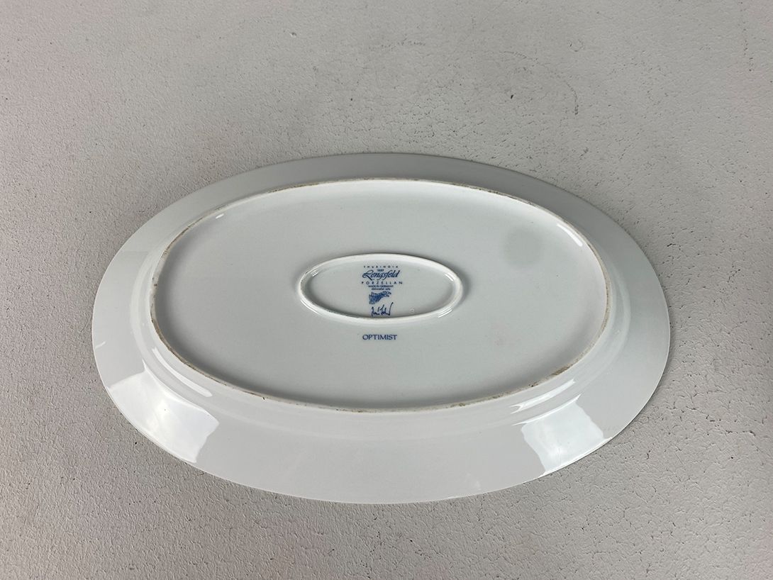 Foto Lengsfeld Porcelain Fish Plate 32x21cm