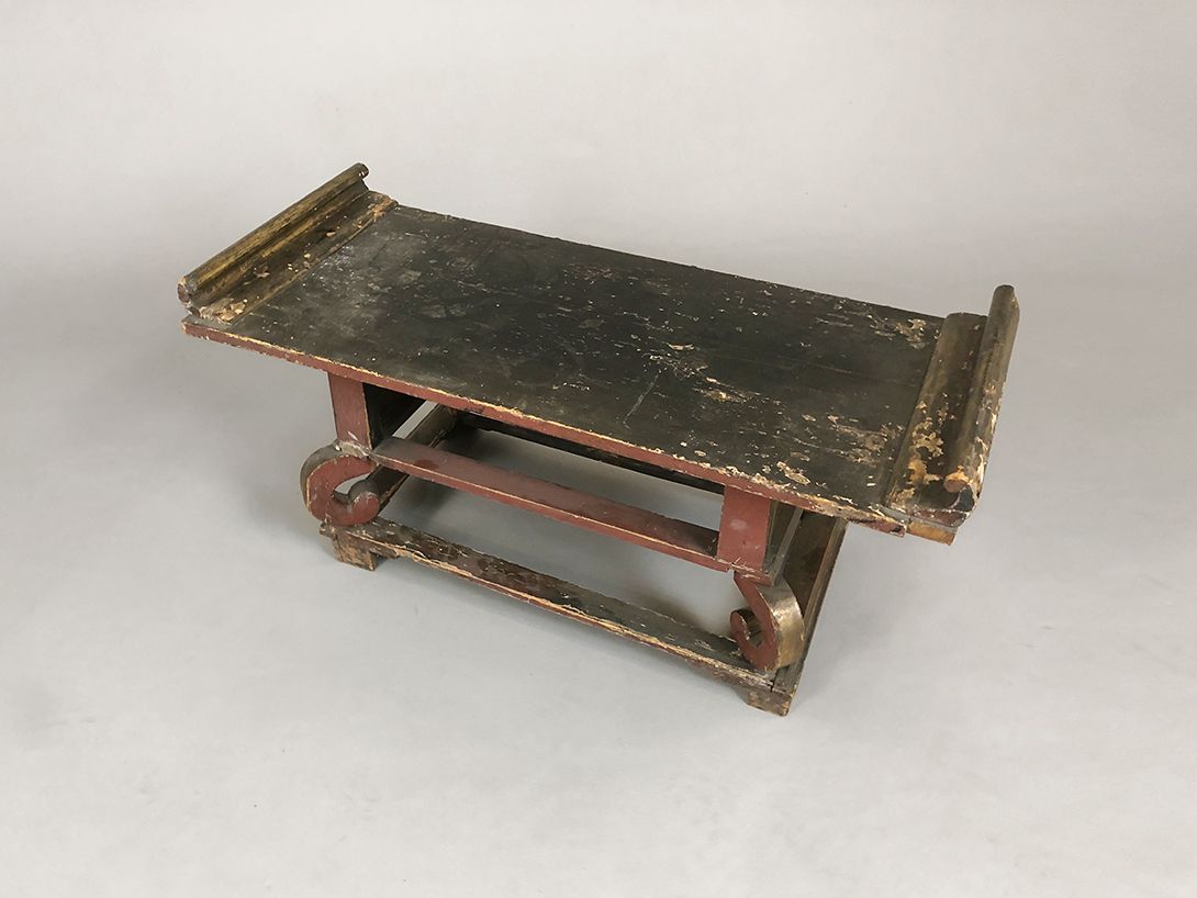 Foto Antique Chinese Bench h46