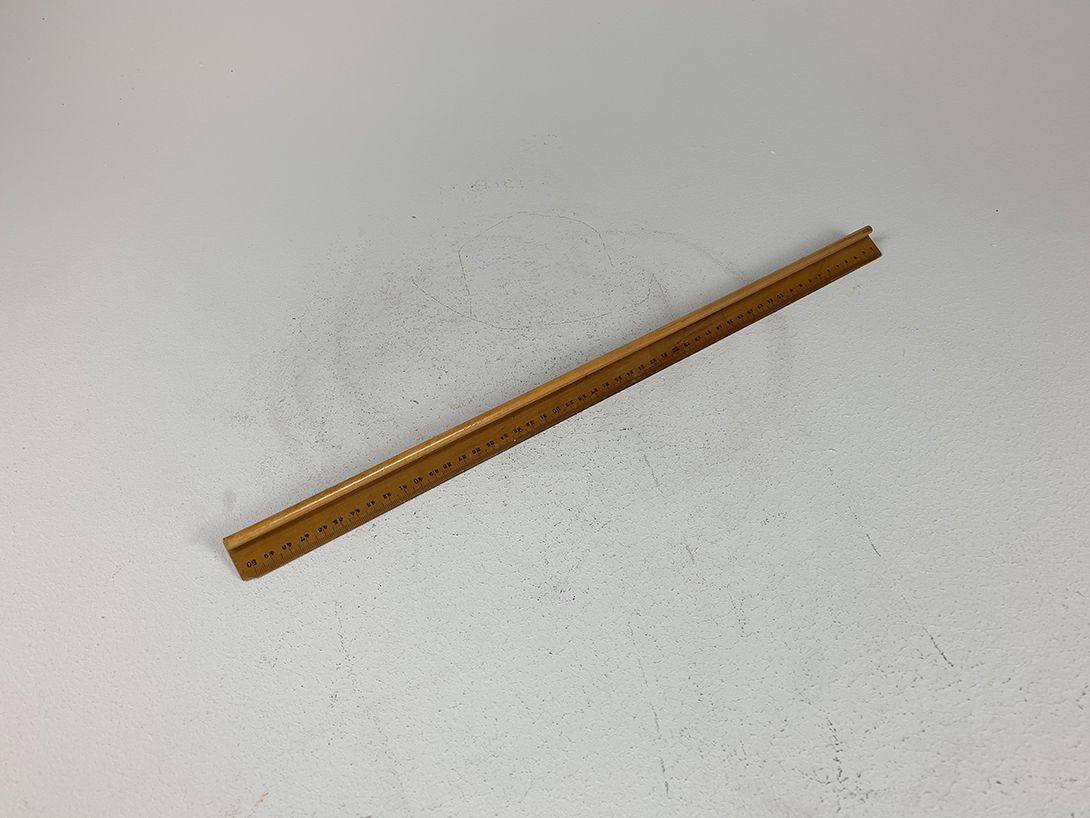 Foto Wooden Ruler 52cm