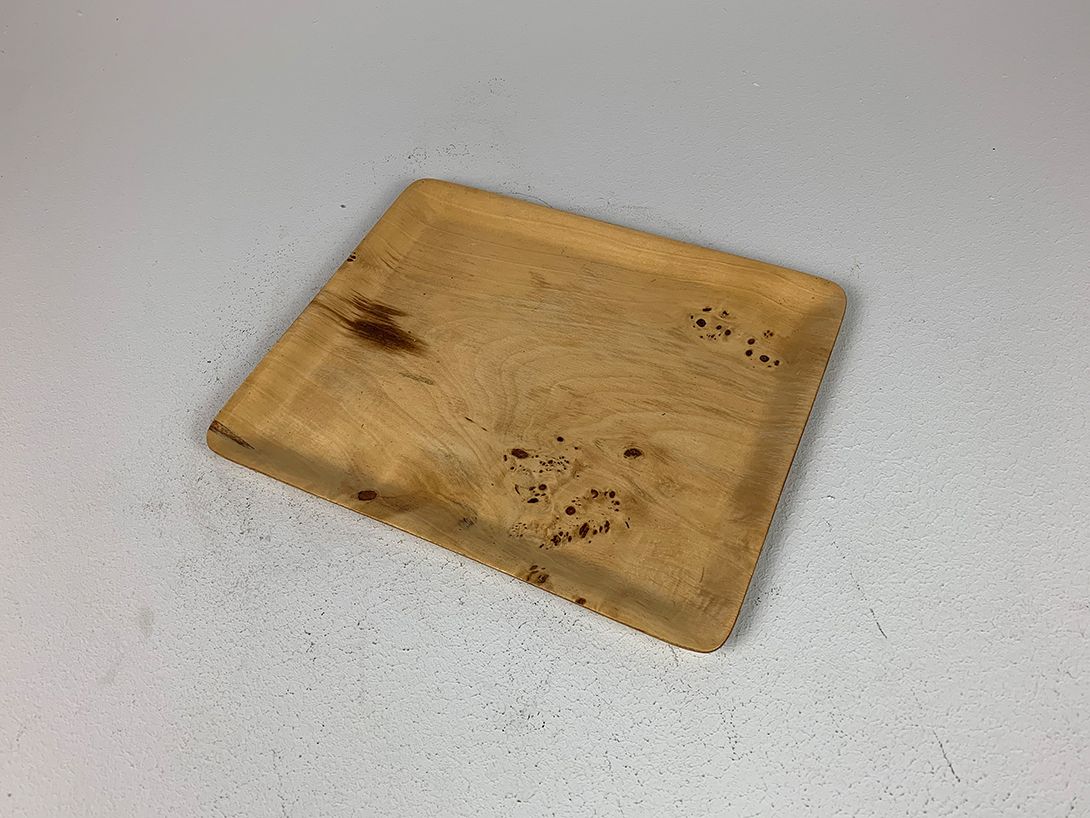 Foto Thin Wood Tray 25x21cm