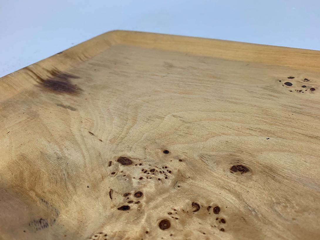 Foto Thin Wood Tray 25x21cm