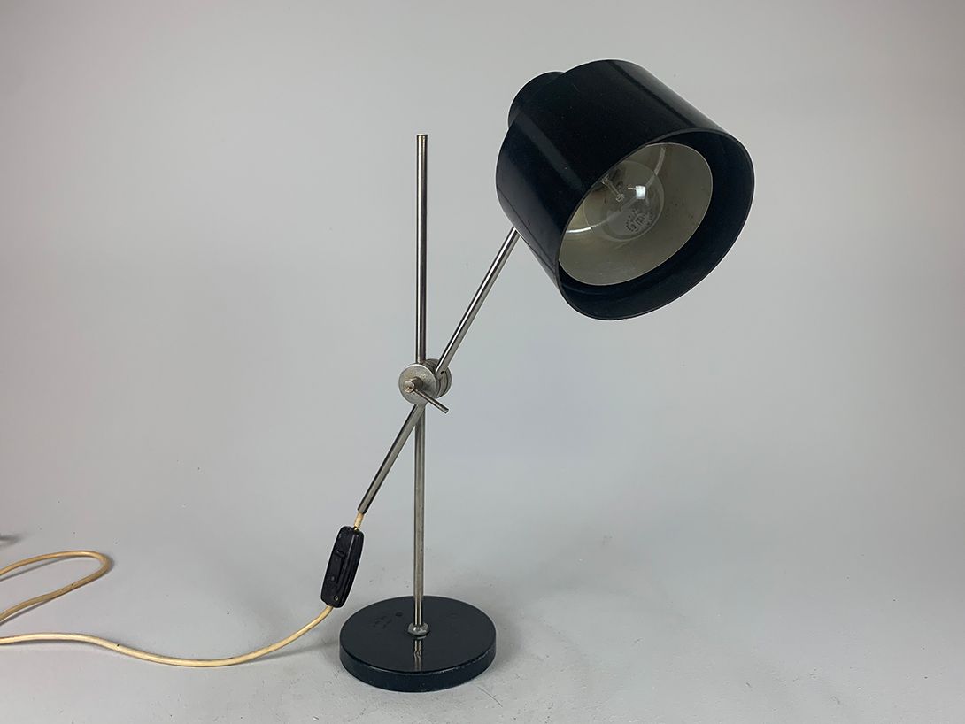 Foto Adjustable Black Desk Lamp Prague h55