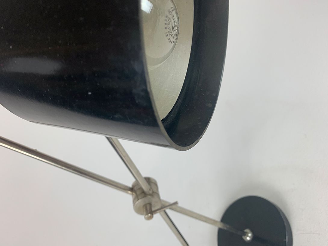 Foto Adjustable Black Desk Lamp Prague h55