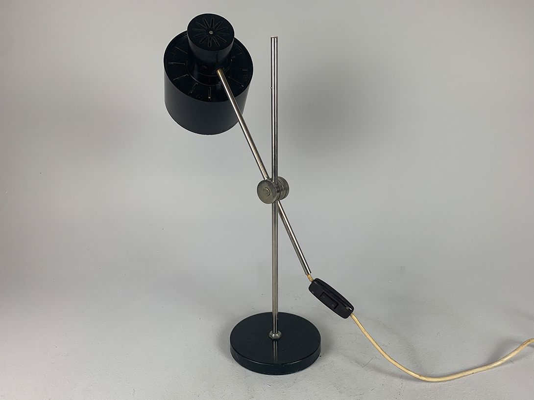 Foto Adjustable Black Desk Lamp Prague h55