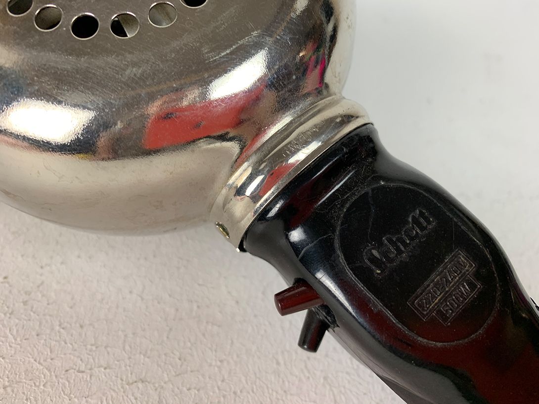 Foto Schott Chrome Hair Dryer 1959