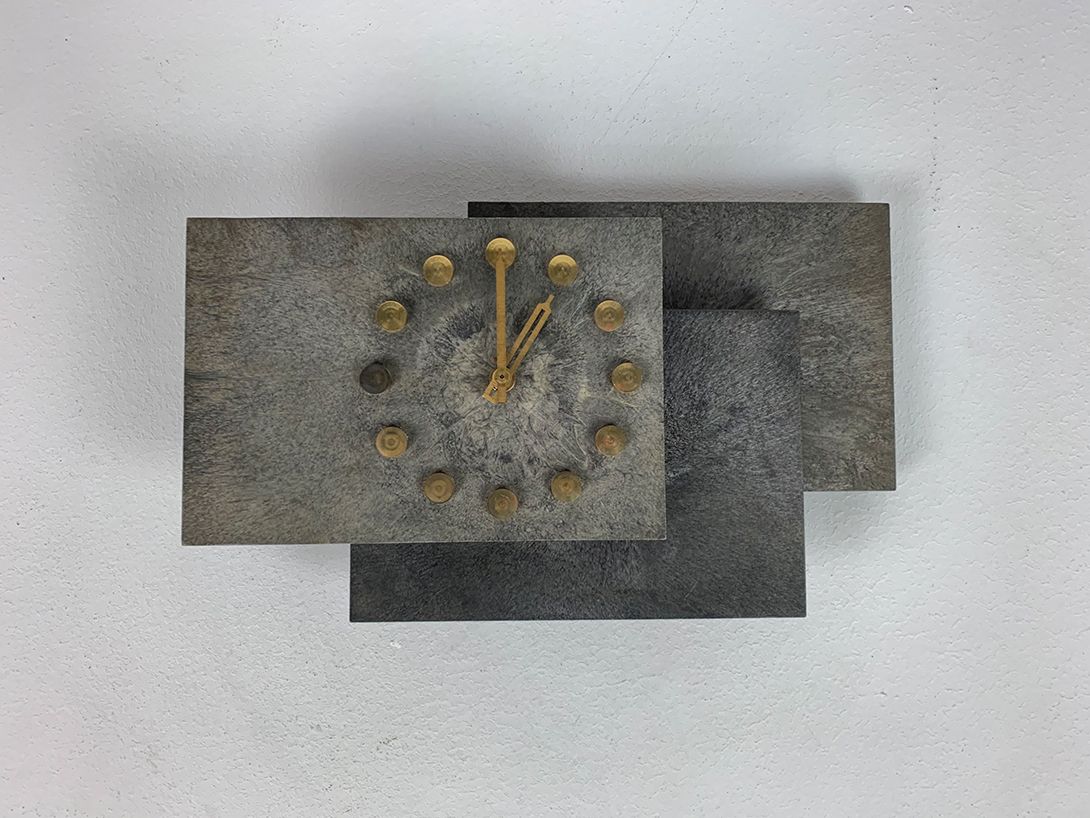 Foto Wall Clock Stone Look KAT55 h21