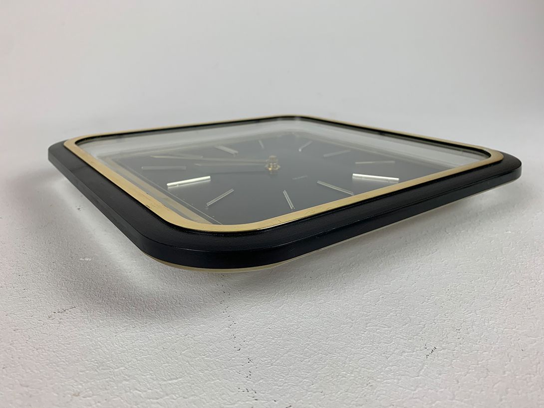 Foto Kienzle Quartz Plexi and Metal Square Wall Clock h28