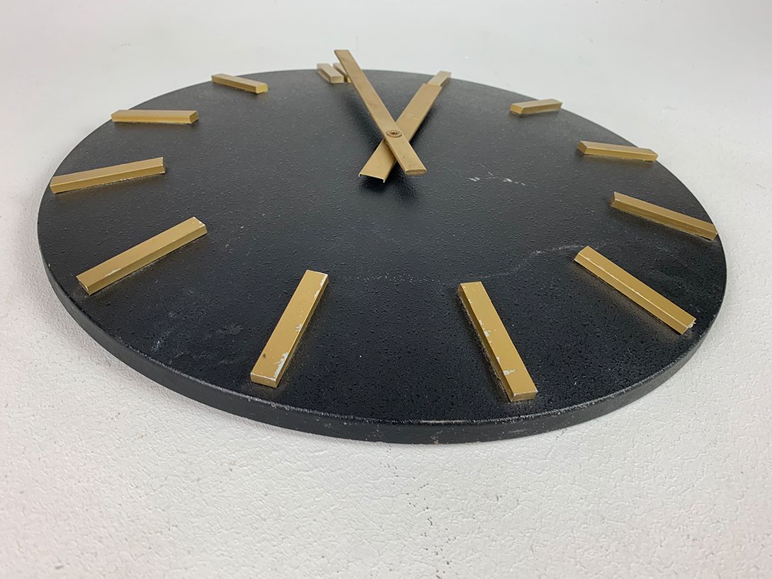 Foto Wall Clock Innen-Nebenuhr Typ INU40 DDR 1971 ø41