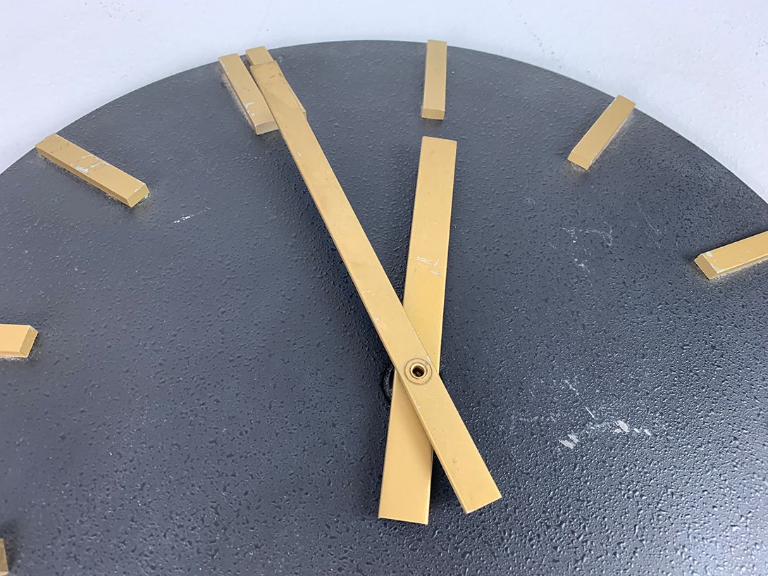 Foto Wall Clock Innen-Nebenuhr Typ INU40 DDR 1971 ø41