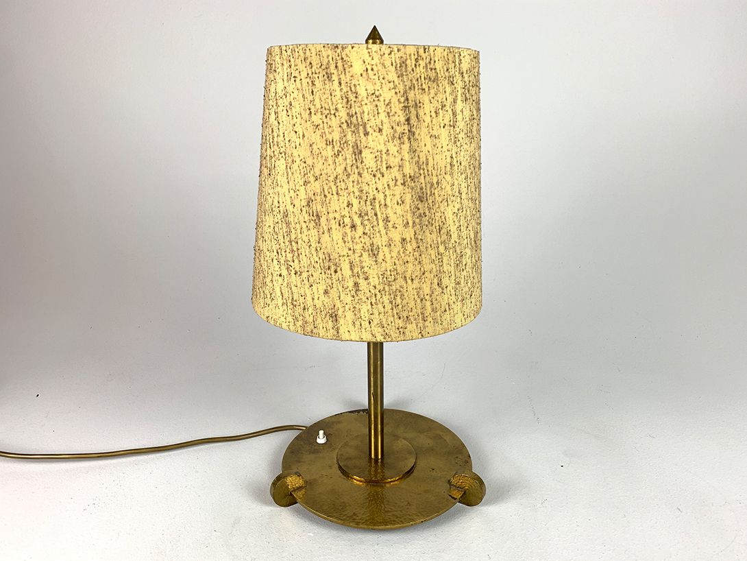 Foto Brass Art Deco Table Lamp h52