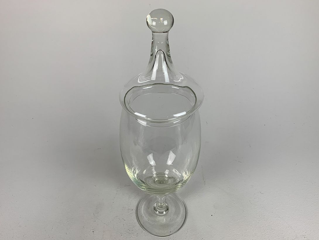 Foto Large Glass Bonbonniere h54