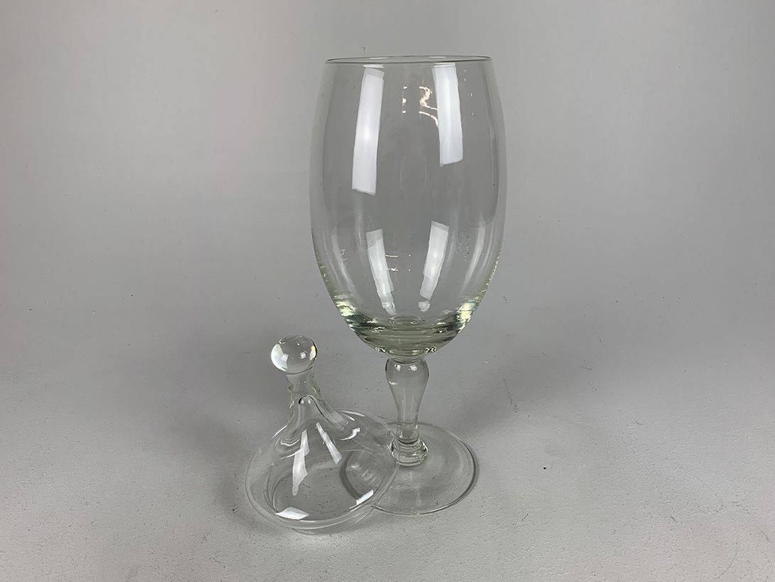 Foto Large Glass Bonbonniere h54