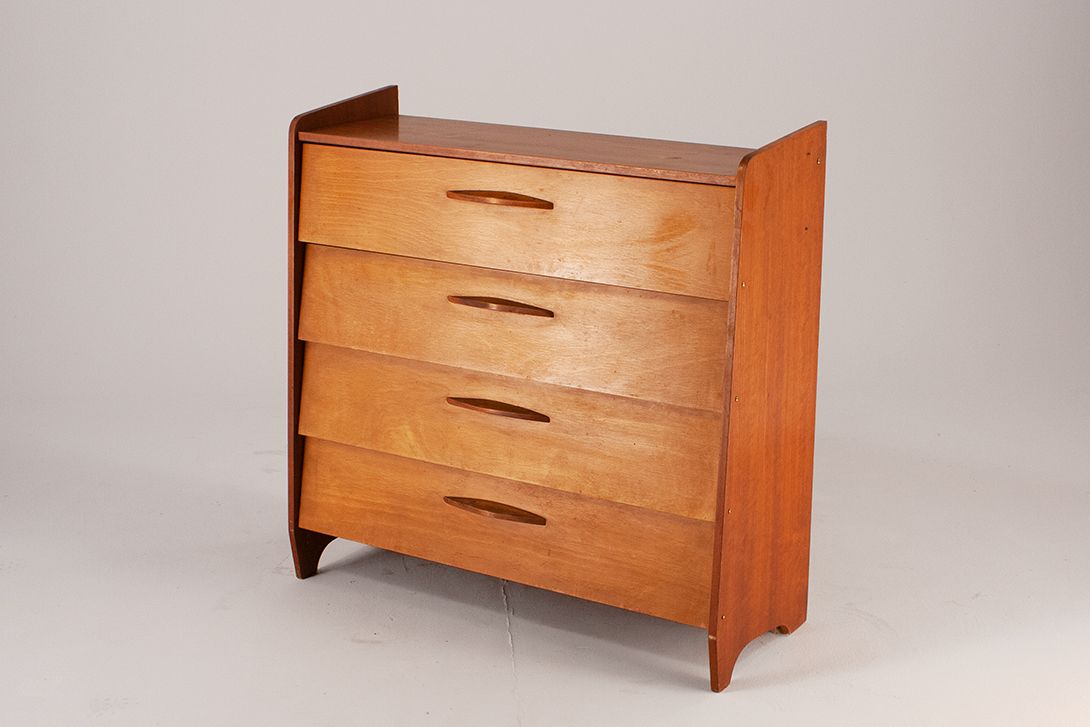 Foto Wooden Shoe Cabinet Berlin 1960