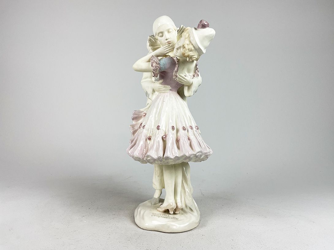 Foto Porcelain Kiss, Pierrot and Pierette