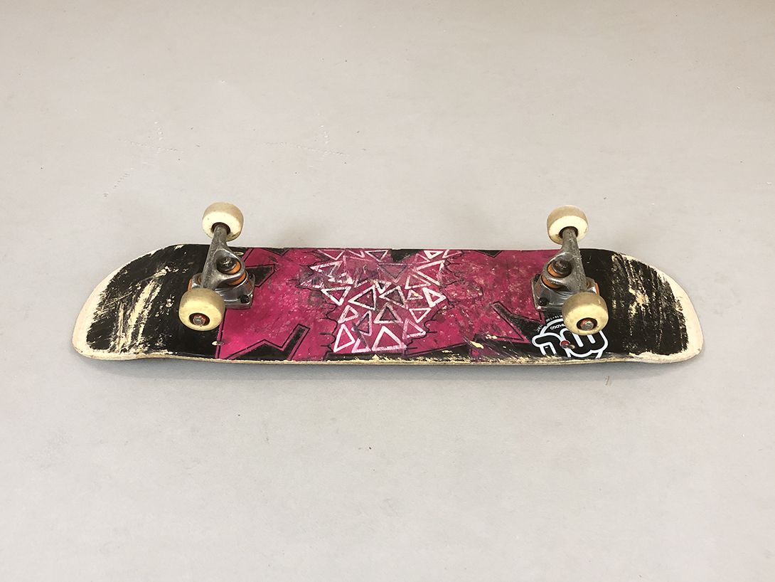 Foto Authentic Nineties Skateboard Berlin, 80cm