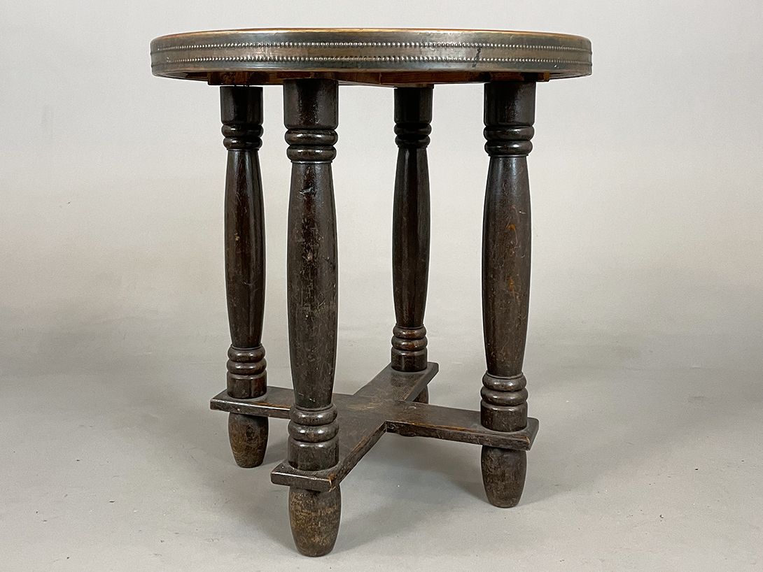 Foto Egyptian Hieroglyph Side Table h66x60