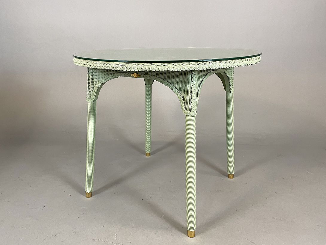 Foto Lloyd Loom Garden Table h75x90