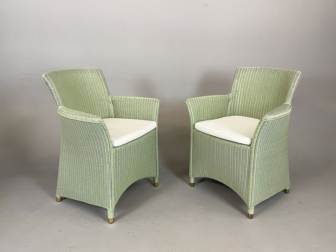 Foto Lloyd Loom Wicker Garden Chair