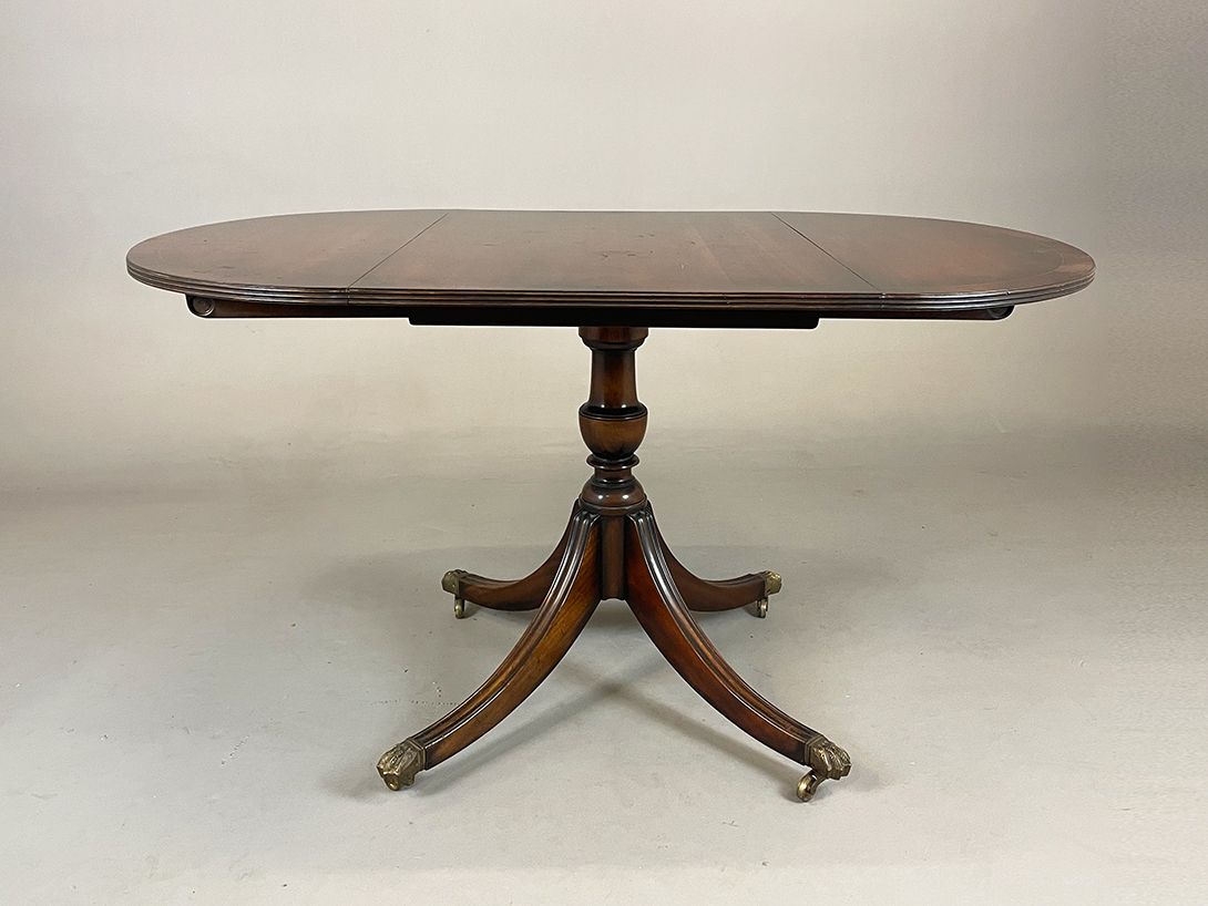 Foto Dark Brown Foldable Dining Table h76x136x92