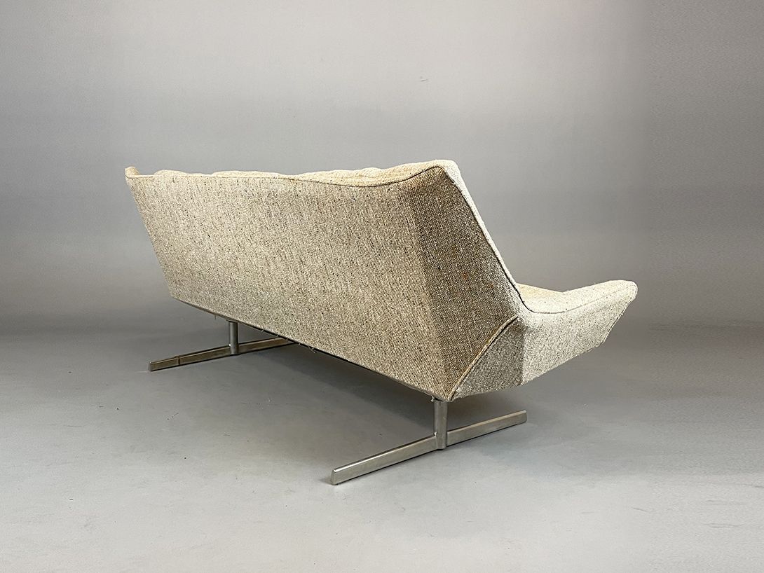 Foto Wilhelm Knoll by Bert Lieber Beige Sofa 3-Seater 1961
