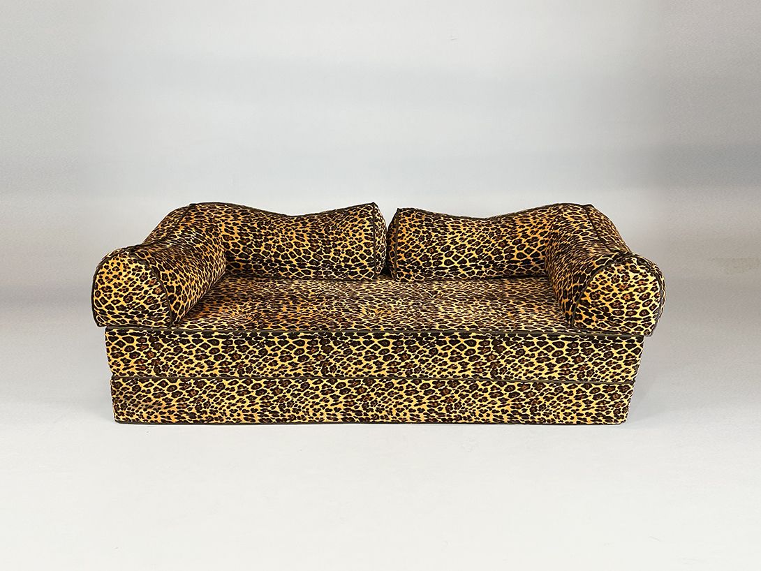 Foto Leopard Daybed Sofa