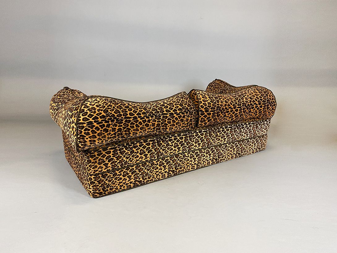 Foto Leopard Daybed Sofa