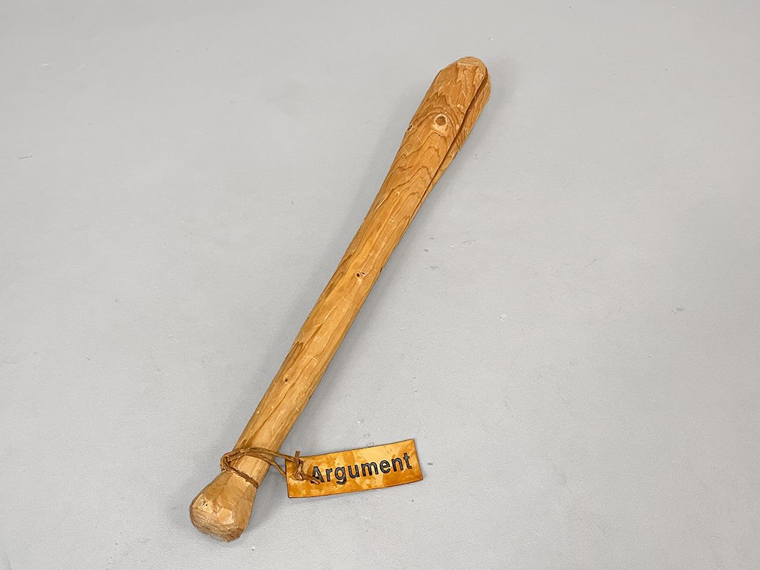 Foto Handcarved Baseball Bat h83x11
