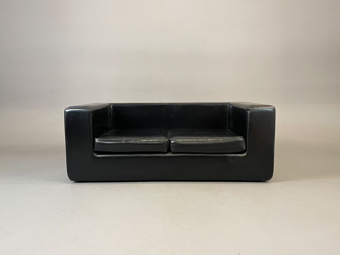 Foto Throw-Away Vinyl Sofa by Willie Landels for Zanotta, Italy 1965