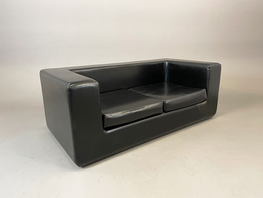 Foto Throw-Away Vinyl Sofa by Willie Landels for Zanotta, Italy 1965