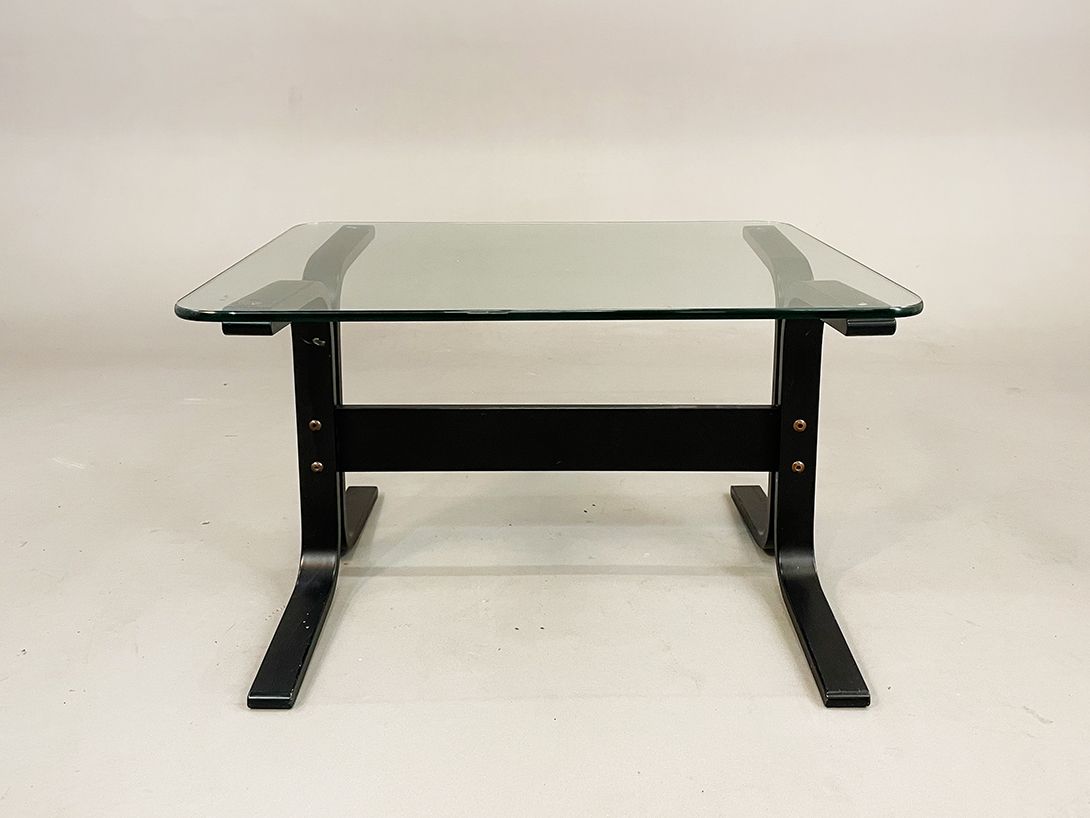 Foto Small Glass Top Coffee Table h42