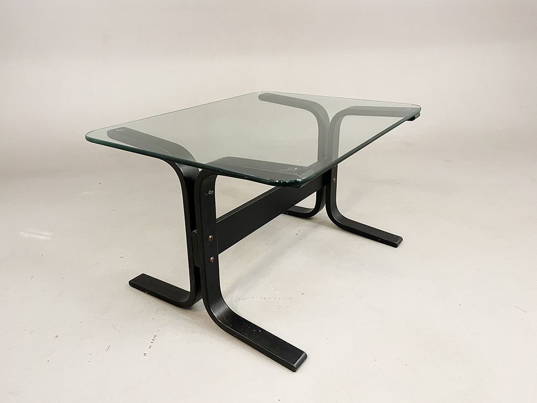 Foto Small Glass Top Coffee Table h42