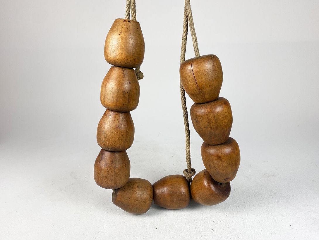 Foto Rope with Wooden Pieces h66x10