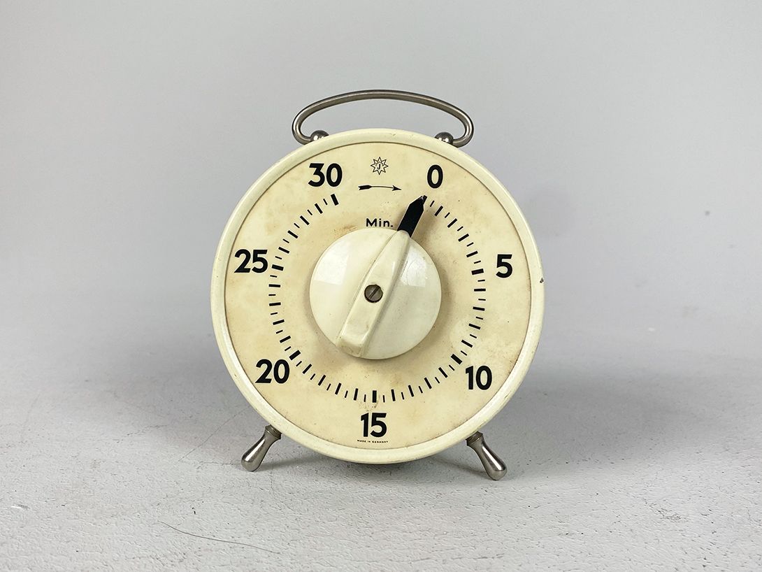 Foto Round Beige Stopwatch