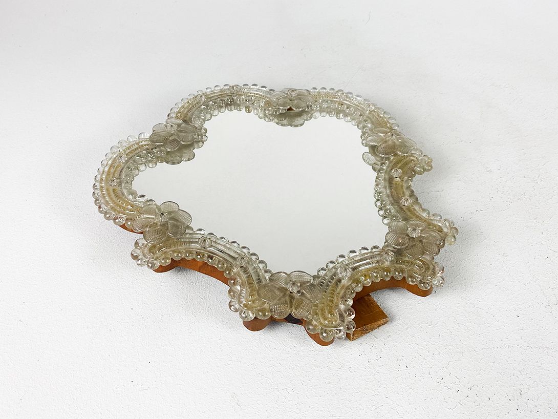 Foto Small Romantic Murano Glass Mirror