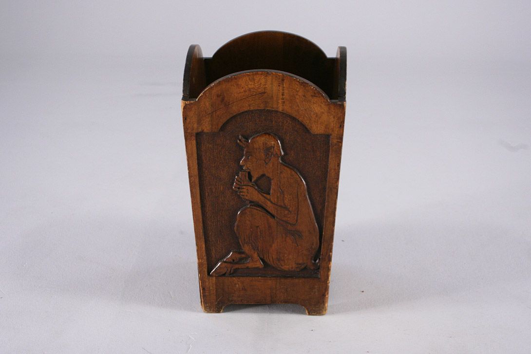 Foto Engraved Wooden Fairytale Paper Bin