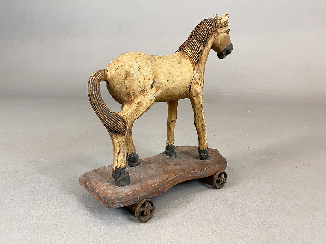 Foto Antique Horse Children&#8217;s Toy h40