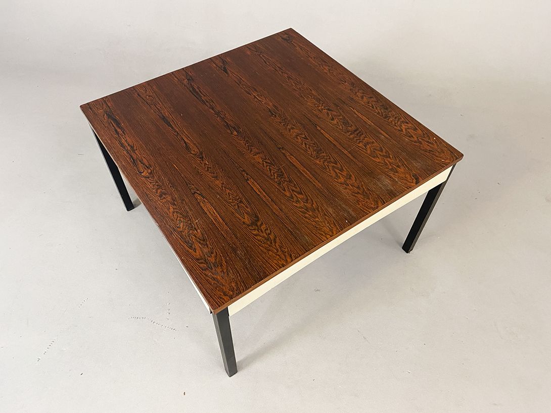 Foto Coffee Table with Rosewood Top h44x70x70