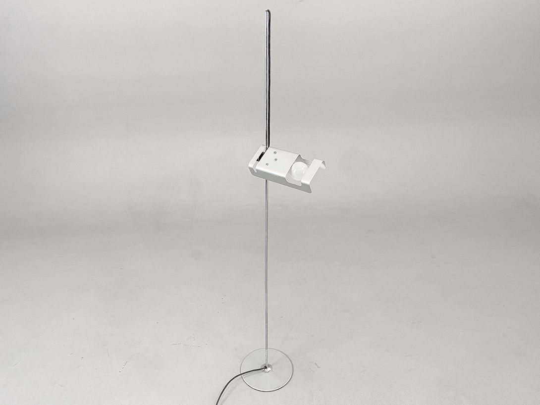 Foto Silver Futuristic Floor Lamp h146
