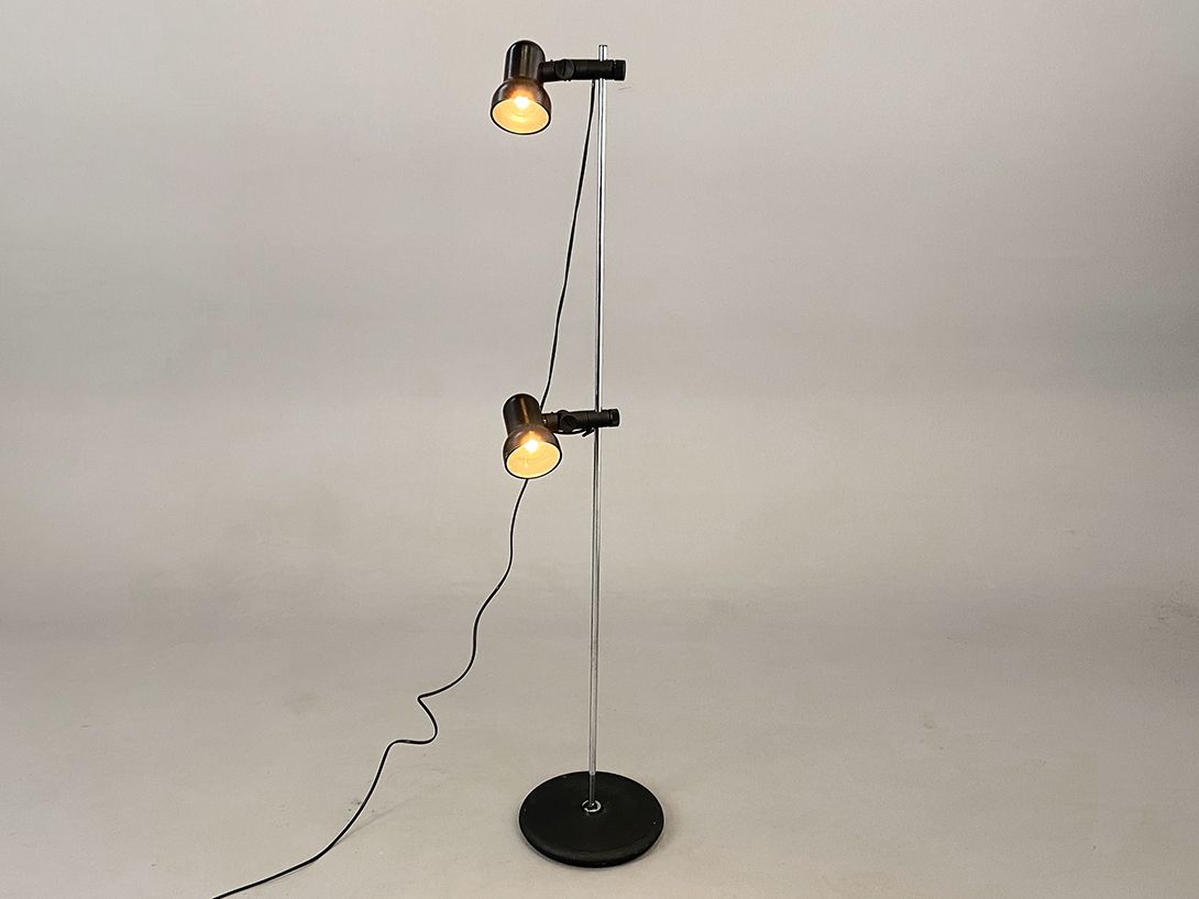 Foto 1970s Black Spots Floor Lamp h140