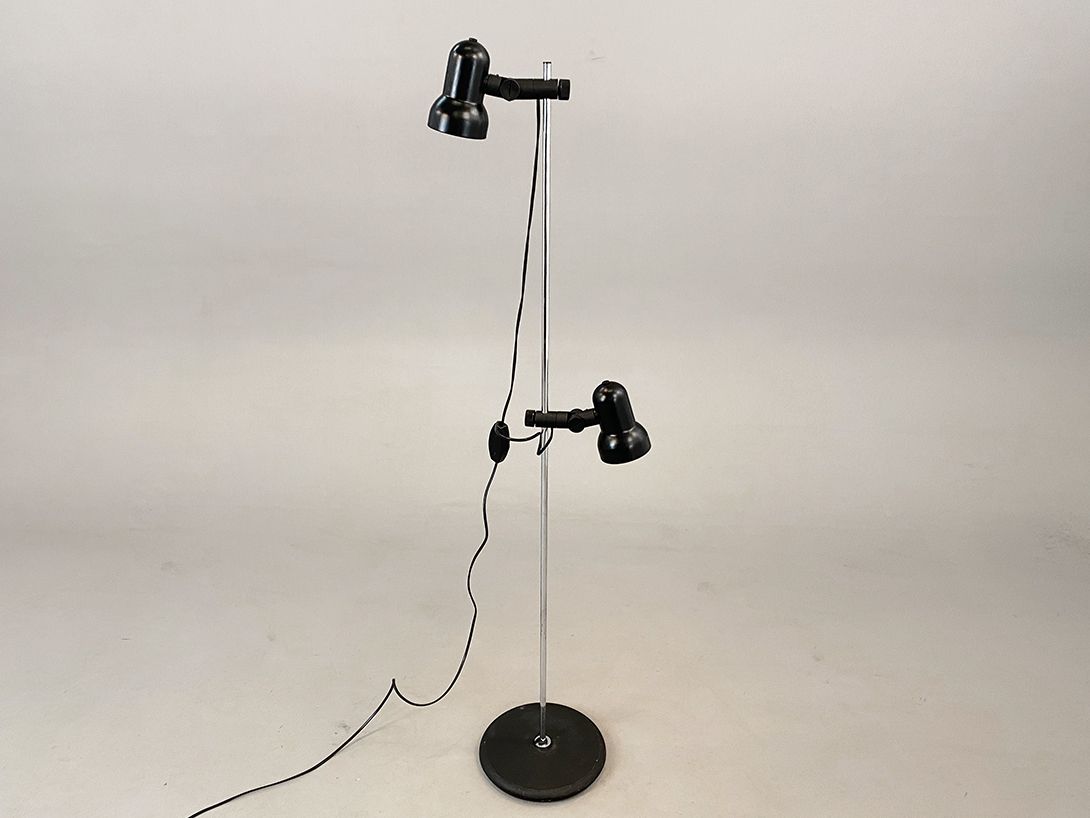 Foto 1970s Black Spots Floor Lamp h140
