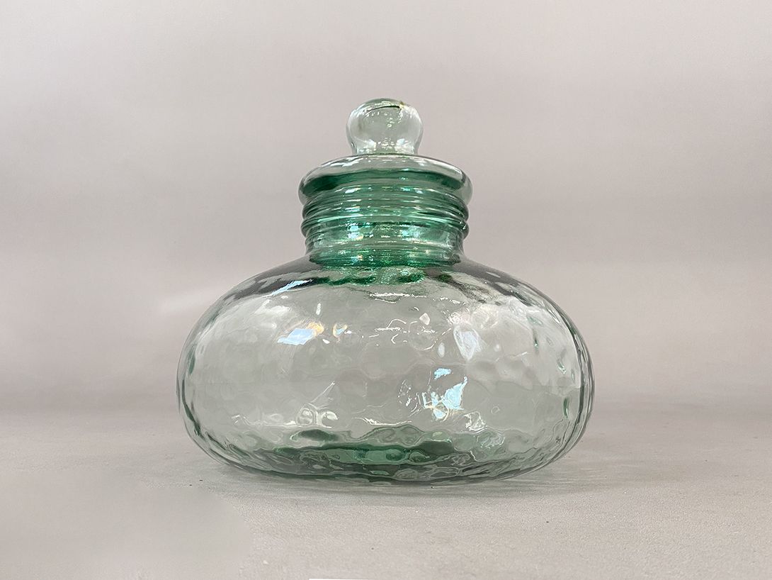 Foto Tinted Glass Candy Jar h28