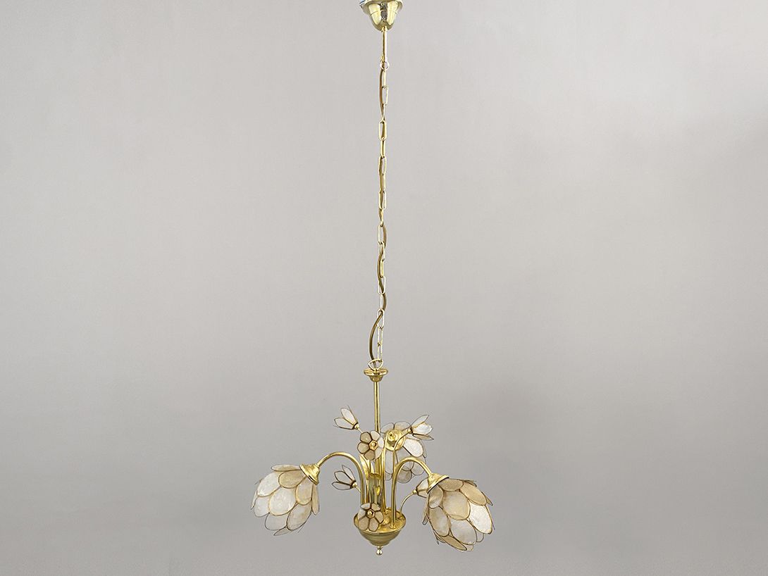 Foto Brass Hanging Flowers Chandelier ø54