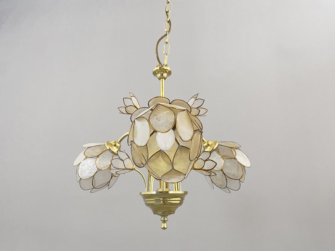 Foto Brass Hanging Flowers Chandelier ø54