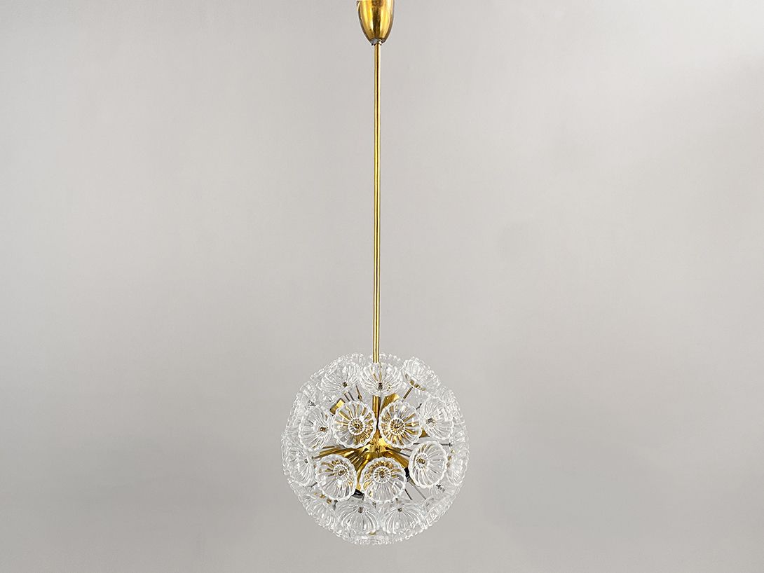 Foto Brass Flower Sputnik Pendant Lamp h115x47