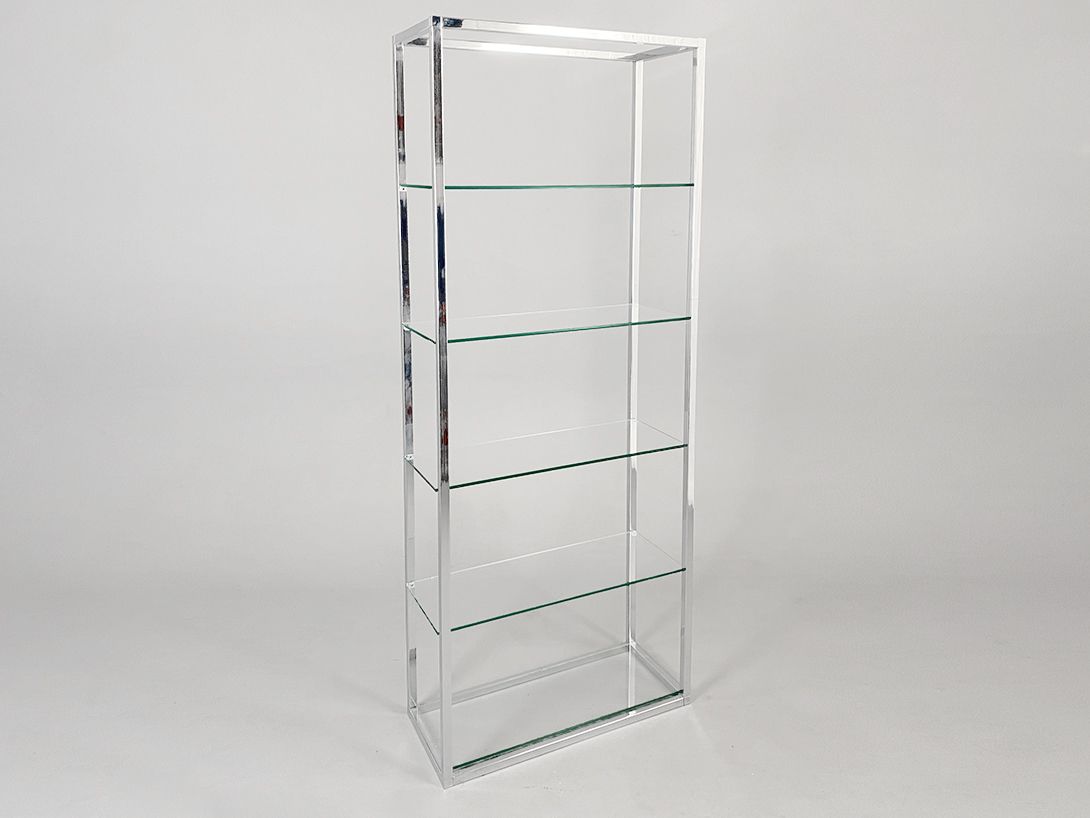 Foto Chrome Glass Shelf h200