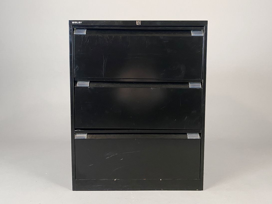 Foto Black Metal Sisley File Cabinet h100x80x62